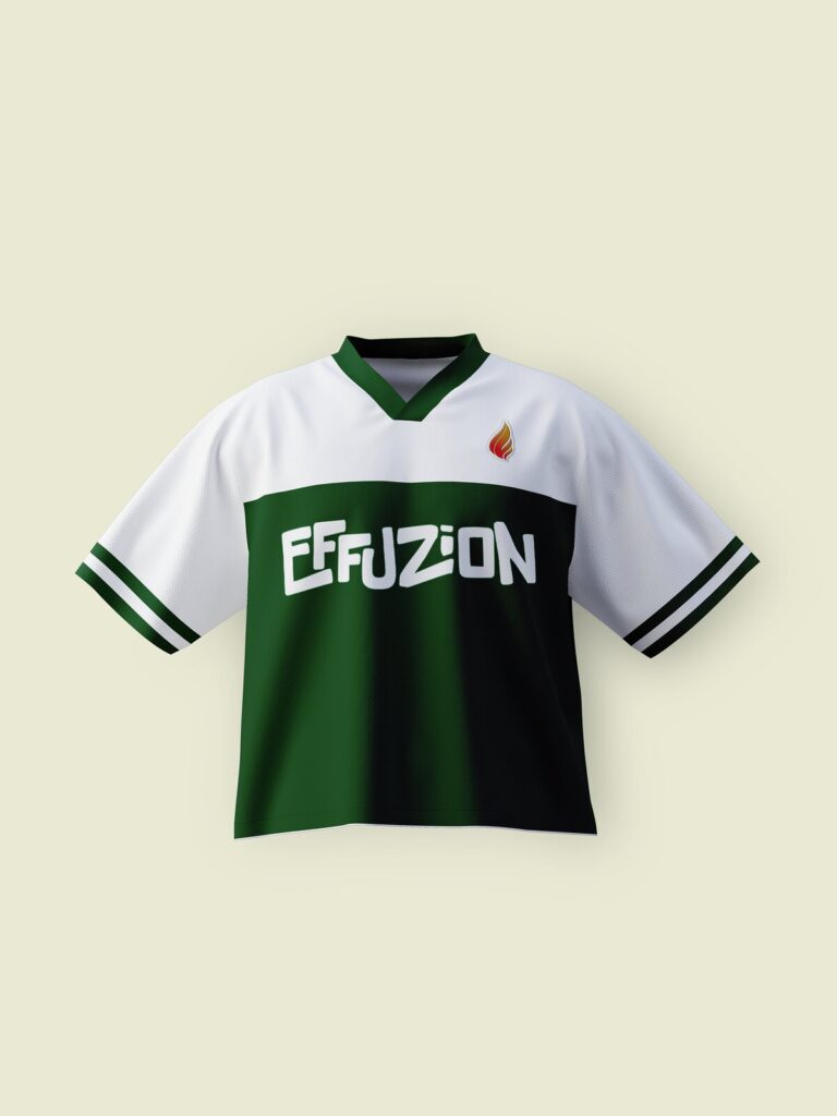 Effuzion Jersey Vert Blanc